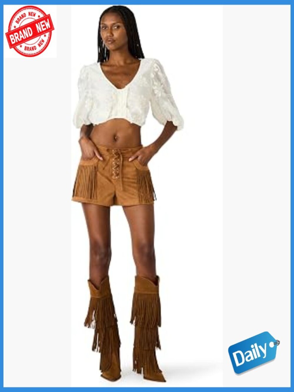 Mid Rise Fitted Faux Suede Shorts Button Front Seam Pocket Casual Spring Summer